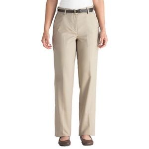 Jones New York Cream Straight Leg Pants